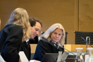 Bilde fra rettsak People vs Oil Court Case Oslo